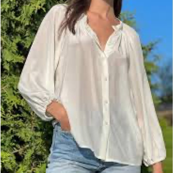 Tucker silk floral blouse - Picture 4 of 5